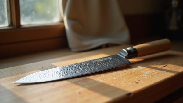 Pourquoi opter pour un couteau japonais damas en cuisine